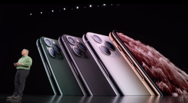新版iPhone 11支持了后置双摄