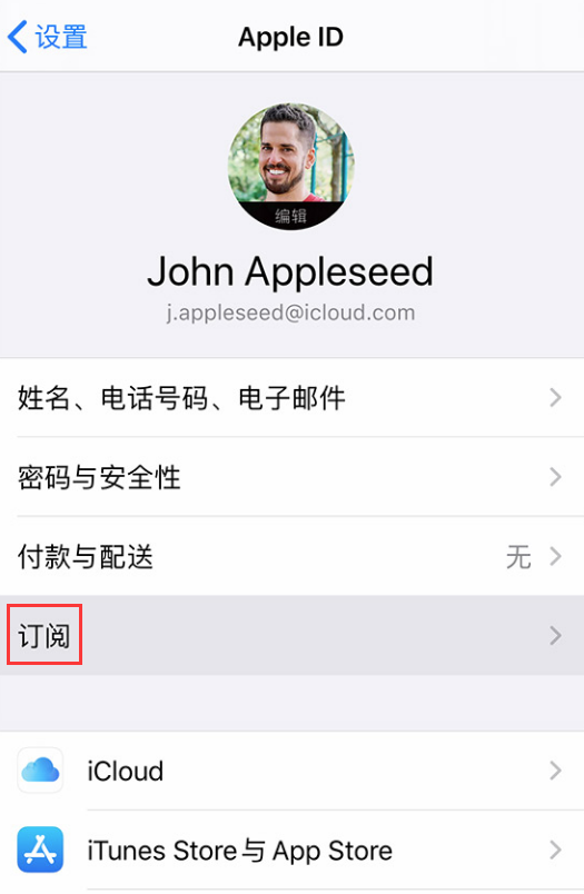 iPhone订阅